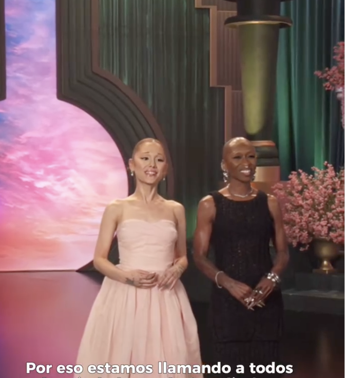 Ariana Grande y Cynthia Erivo eligen a Wendy Guevara, Paola Suárez y Karina Torres como anfitrionas de la fiesta de Halloween de Wicked en México